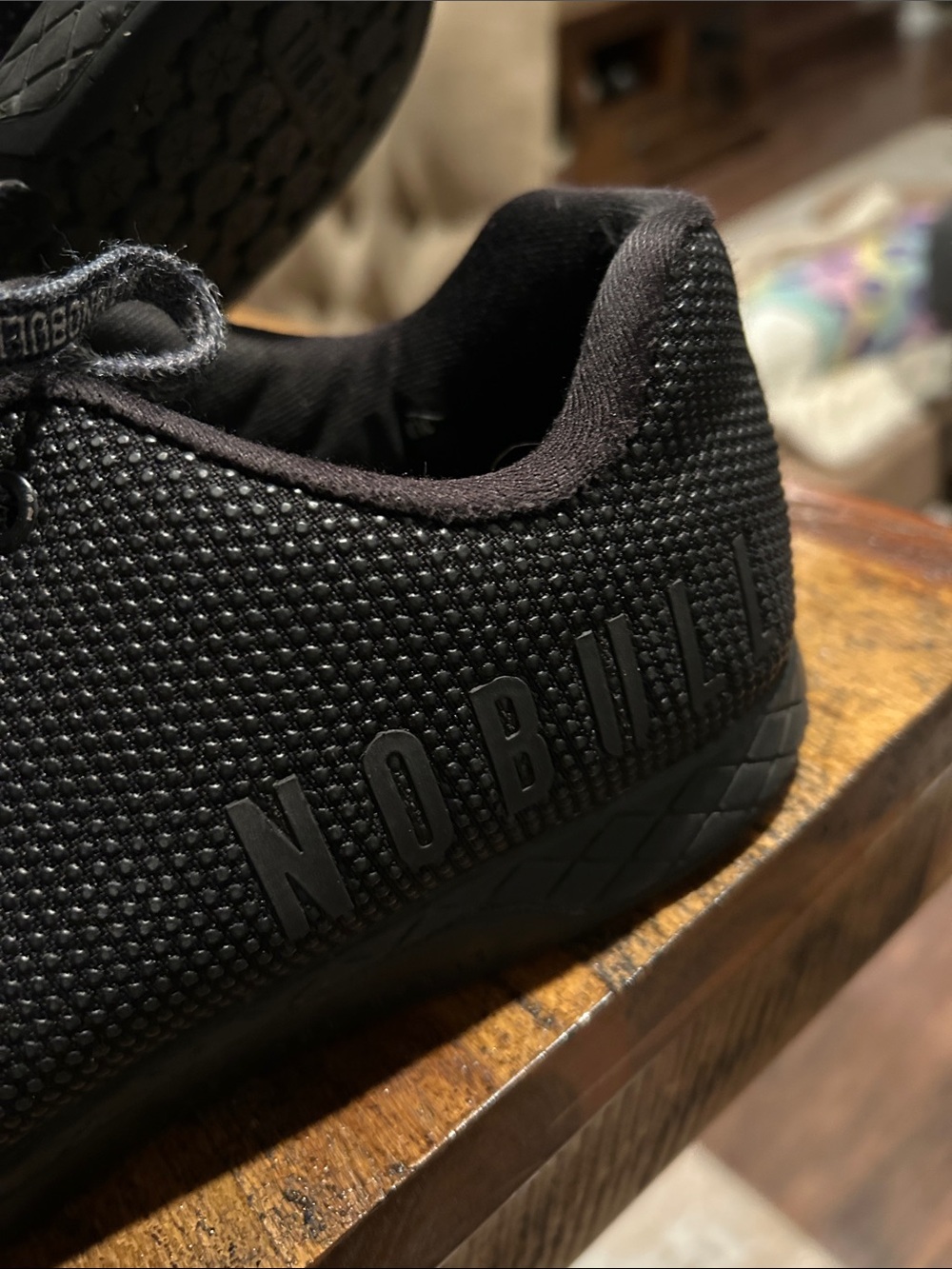 NOBULL unisex Men's 8 women’s 9.5 Outwork Trainer — Black - Picture 6 of 10